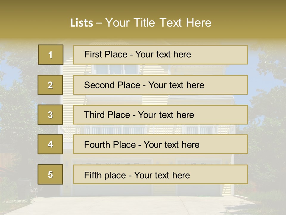 Bushes Retreat Summer PowerPoint Template