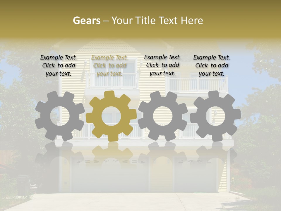 Bushes Retreat Summer PowerPoint Template