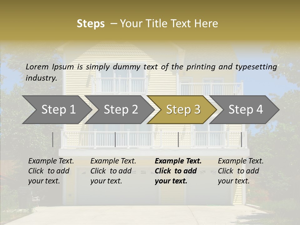Bushes Retreat Summer PowerPoint Template
