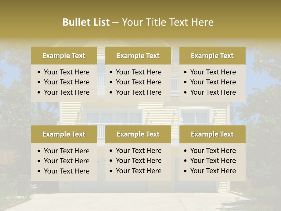 Bushes Retreat Summer PowerPoint Template