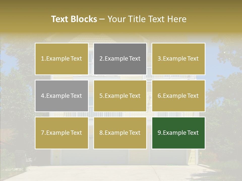 Bushes Retreat Summer PowerPoint Template