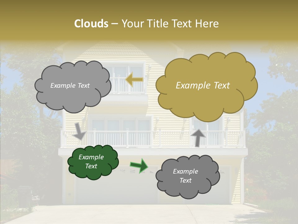 Bushes Retreat Summer PowerPoint Template