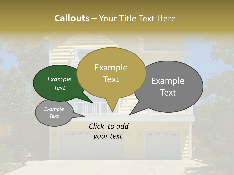 Bushes Retreat Summer PowerPoint Template