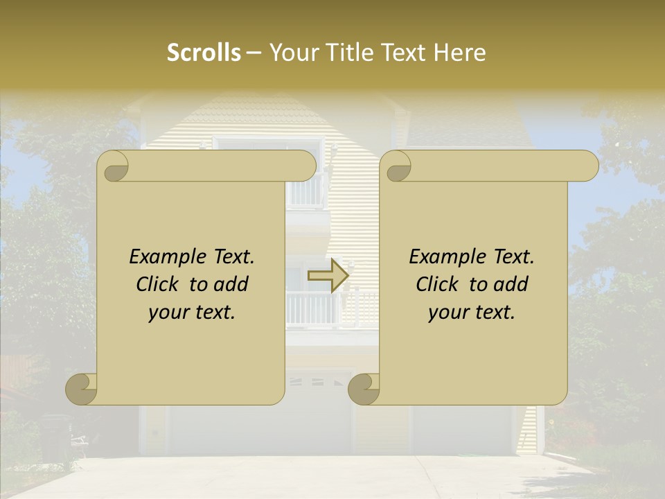 Bushes Retreat Summer PowerPoint Template