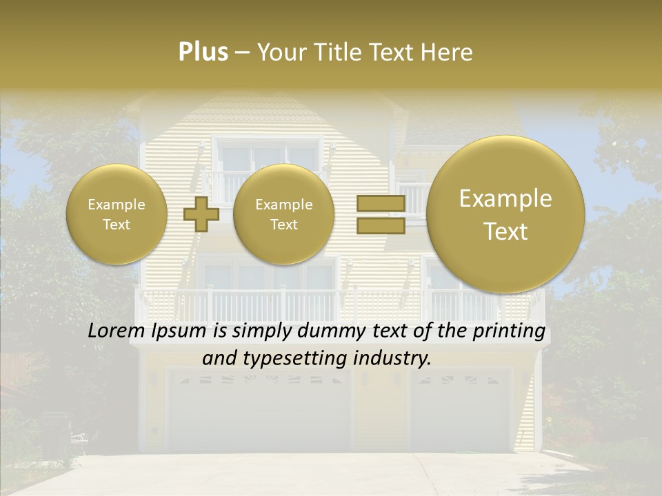 Bushes Retreat Summer PowerPoint Template