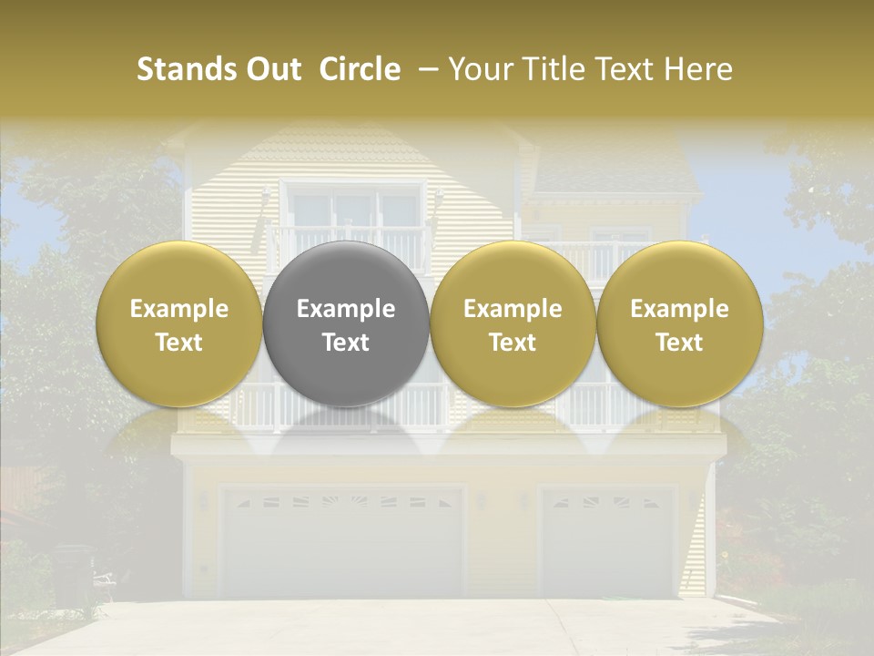 Bushes Retreat Summer PowerPoint Template