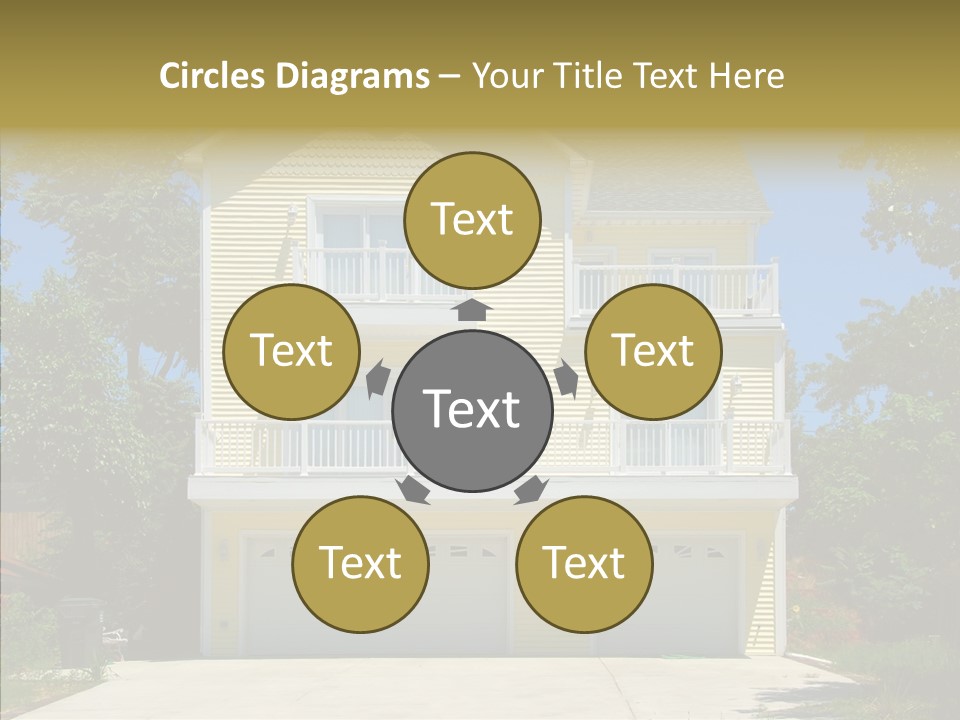 Bushes Retreat Summer PowerPoint Template