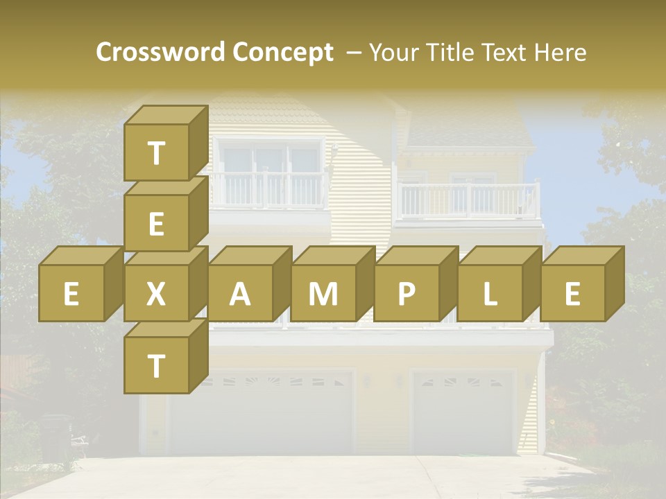 Bushes Retreat Summer PowerPoint Template