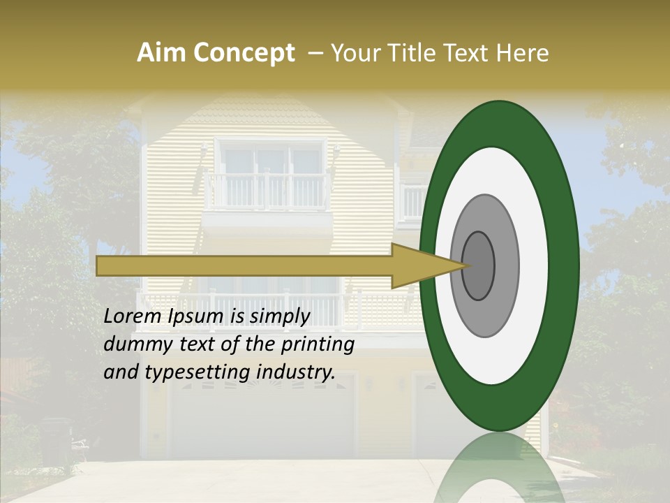 Bushes Retreat Summer PowerPoint Template