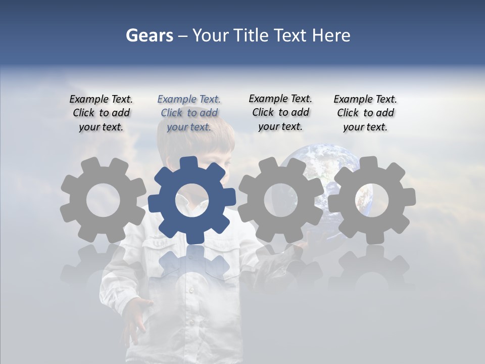 Travel Little Learn PowerPoint Template