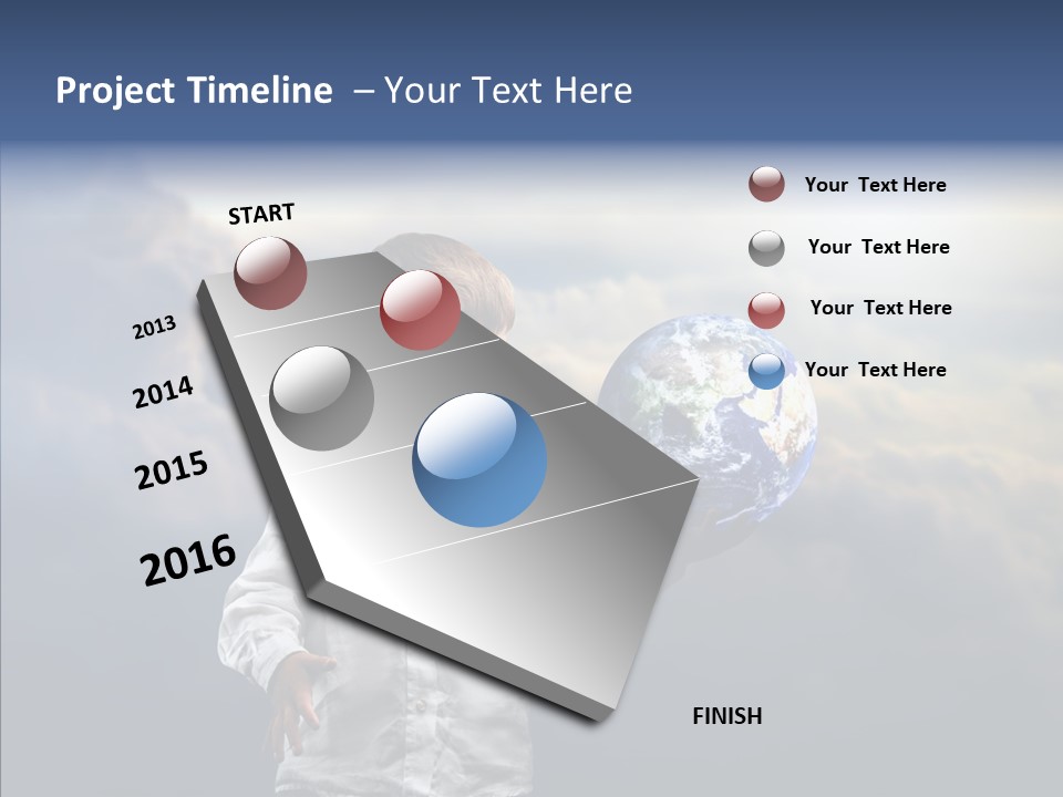 Travel Little Learn PowerPoint Template