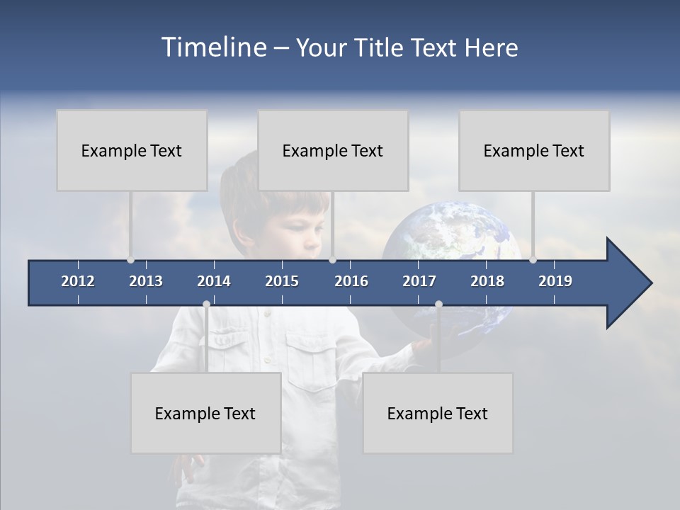 Travel Little Learn PowerPoint Template