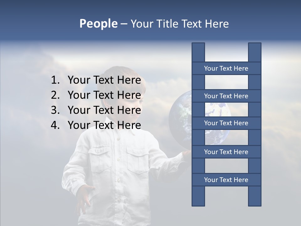 Travel Little Learn PowerPoint Template