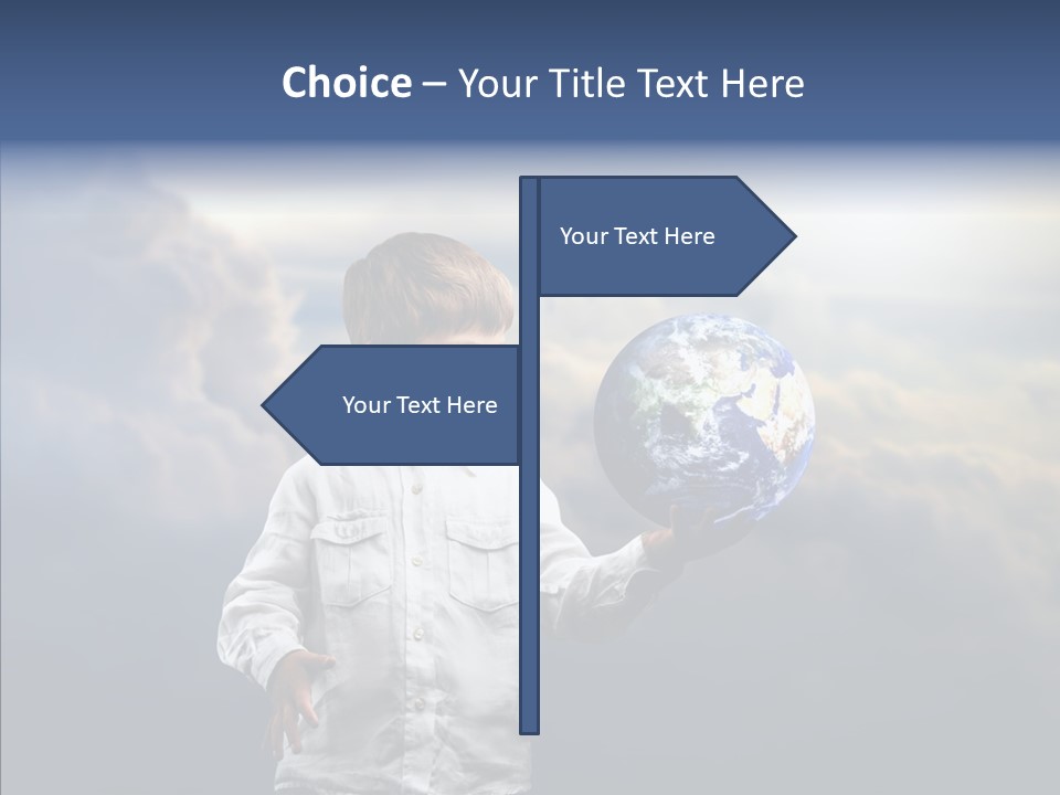 Travel Little Learn PowerPoint Template
