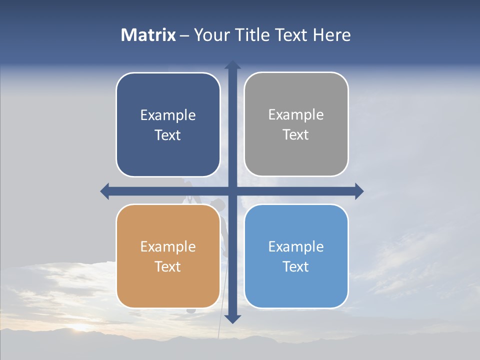 Rappel Stranded Lower PowerPoint Template