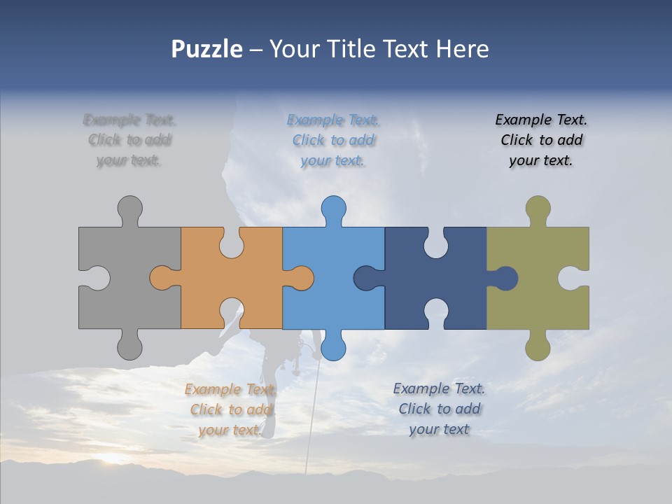 Rappel Stranded Lower PowerPoint Template