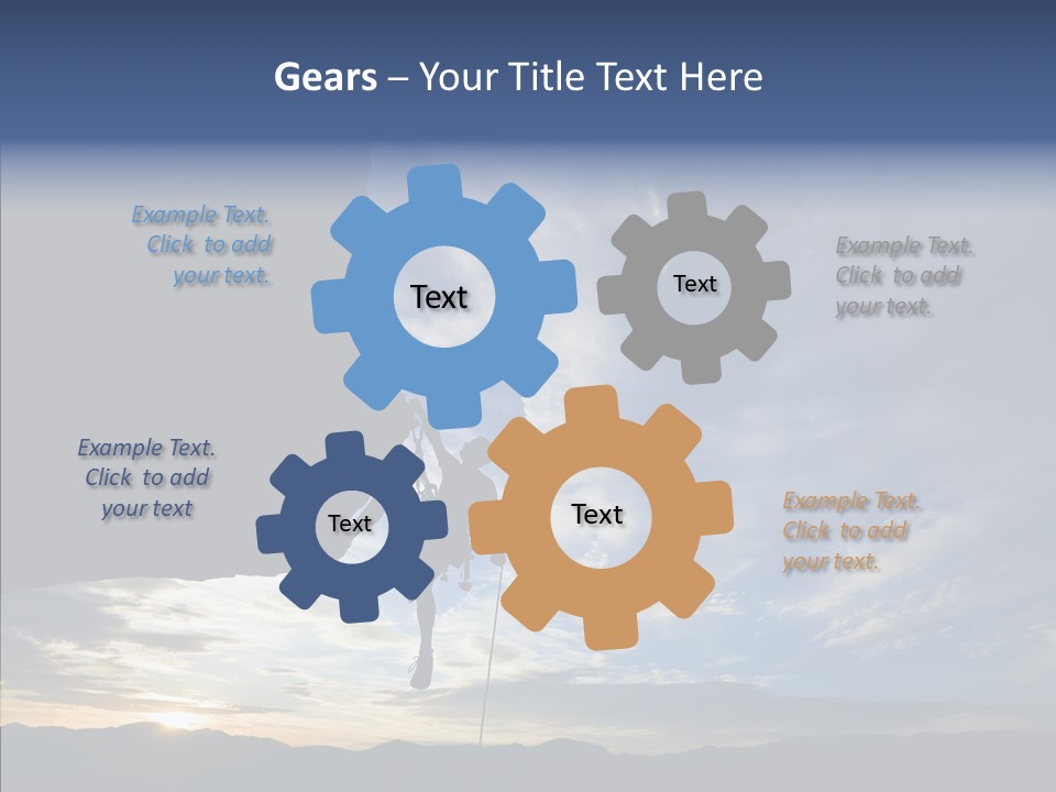 Rappel Stranded Lower PowerPoint Template