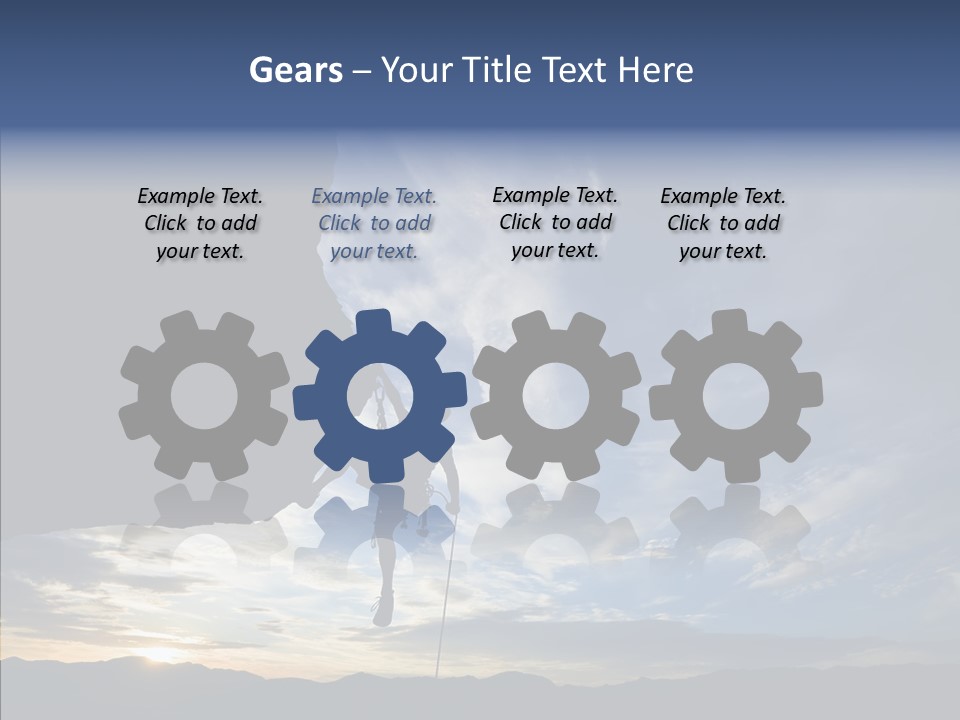 Rappel Stranded Lower PowerPoint Template