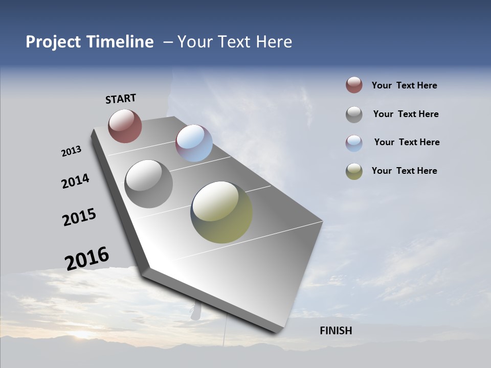 Rappel Stranded Lower PowerPoint Template