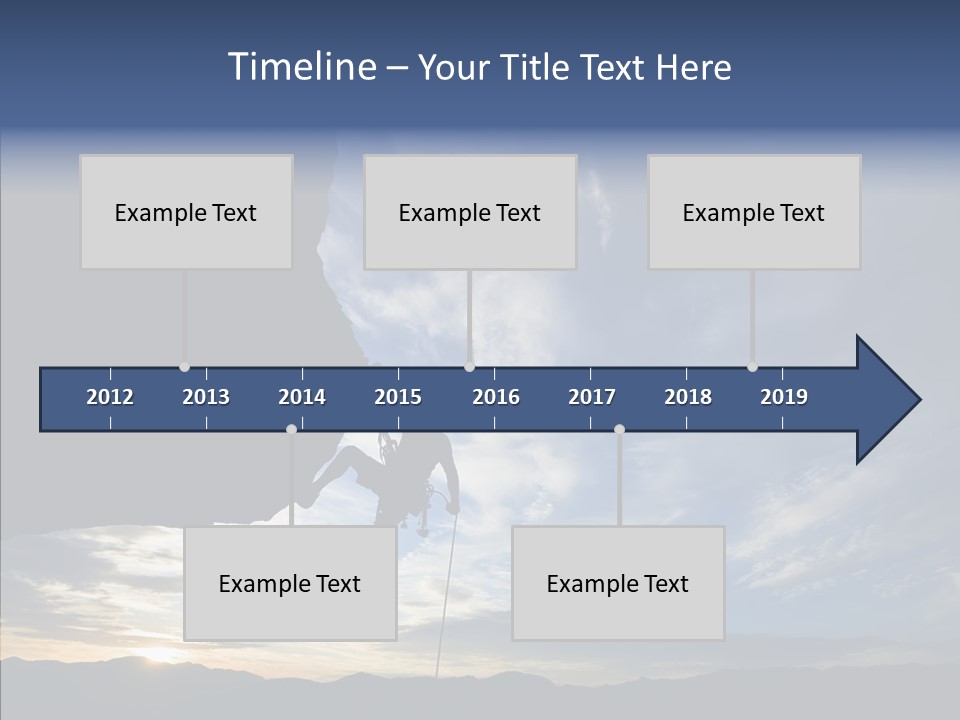 Rappel Stranded Lower PowerPoint Template