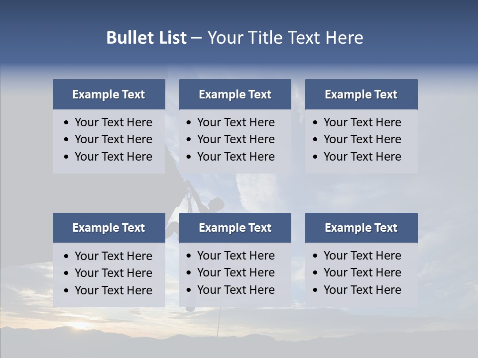 Rappel Stranded Lower PowerPoint Template