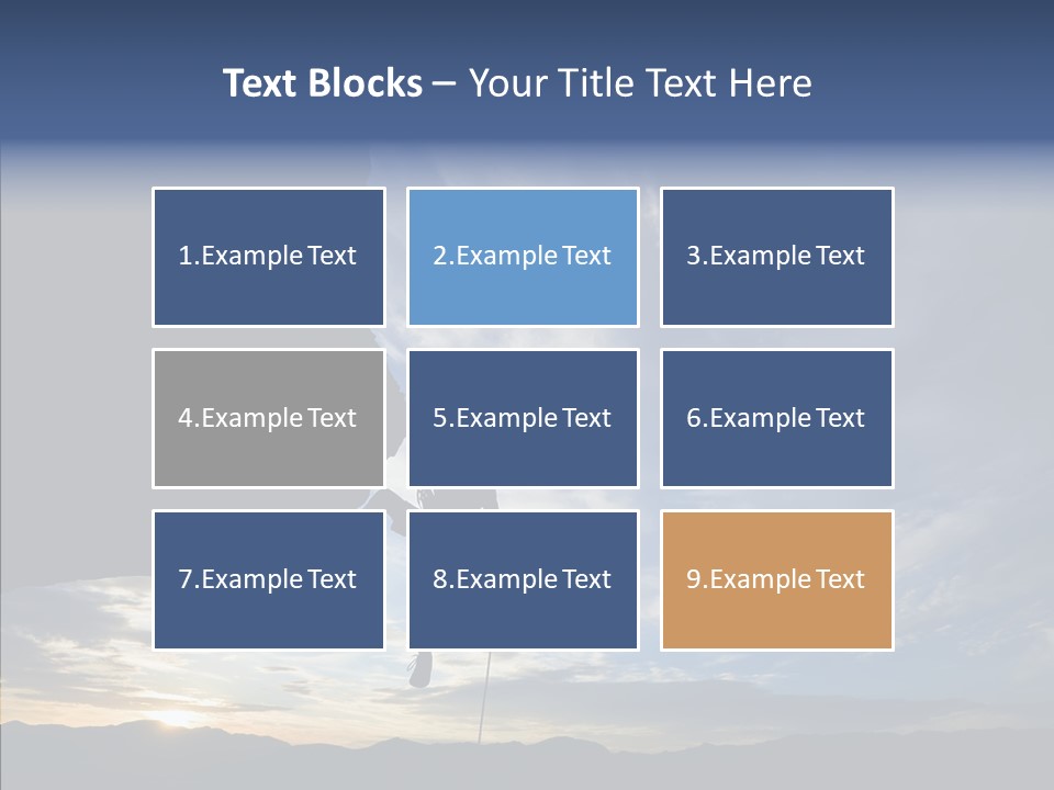 Rappel Stranded Lower PowerPoint Template