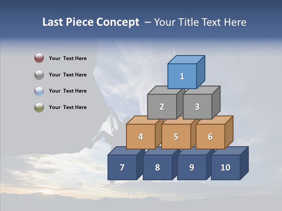 Rappel Stranded Lower PowerPoint Template