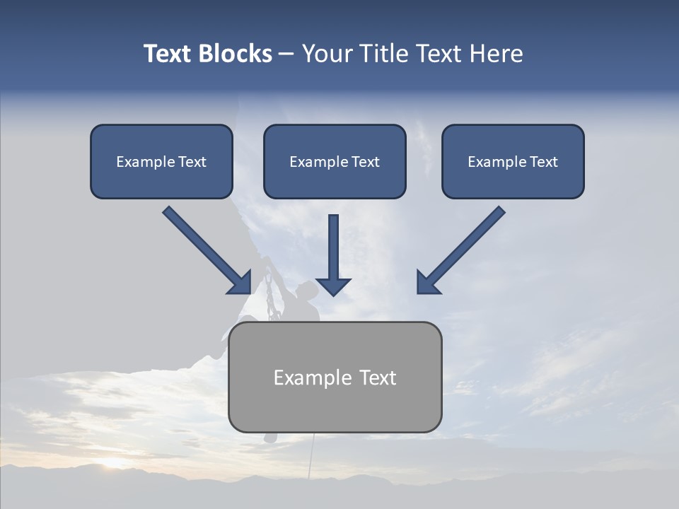 Rappel Stranded Lower PowerPoint Template