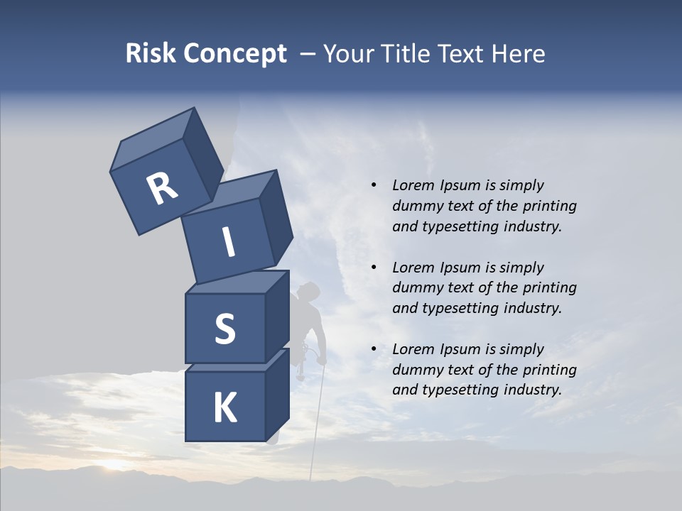 Rappel Stranded Lower PowerPoint Template