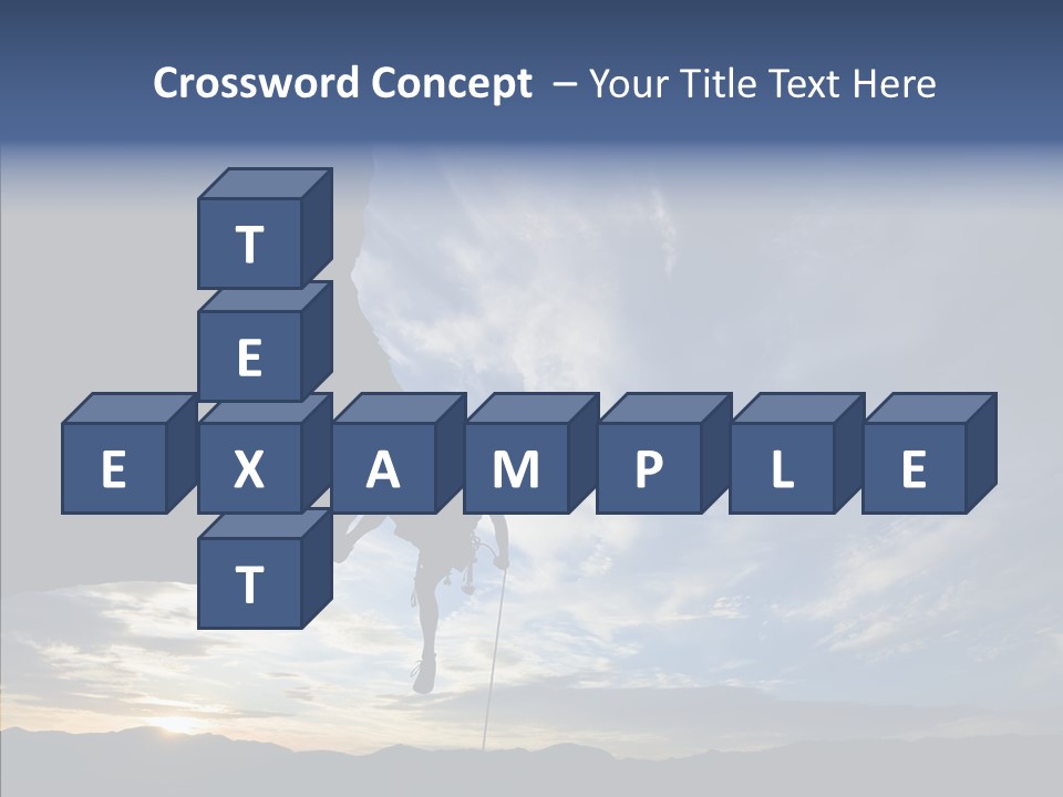 Rappel Stranded Lower PowerPoint Template