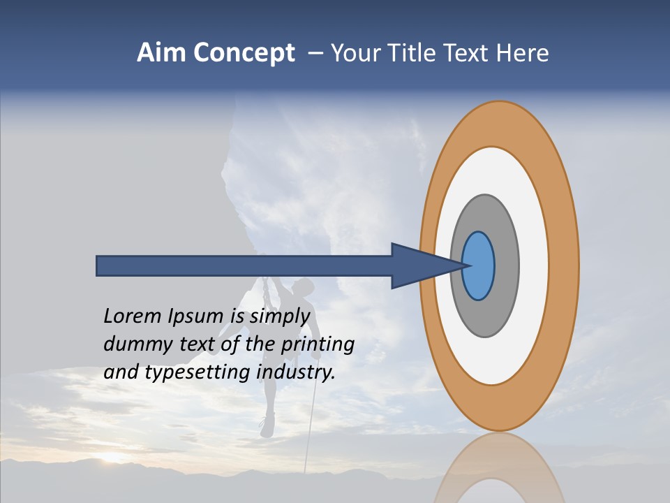 Rappel Stranded Lower PowerPoint Template