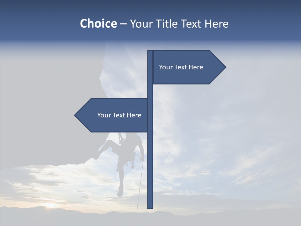 Rappel Stranded Lower PowerPoint Template