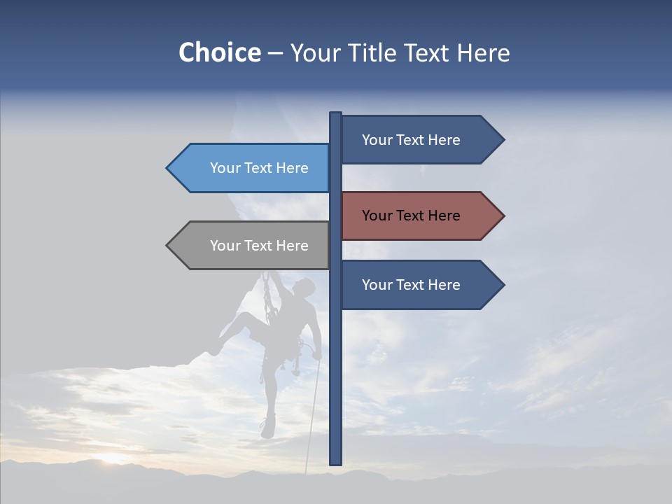 Rappel Stranded Lower PowerPoint Template