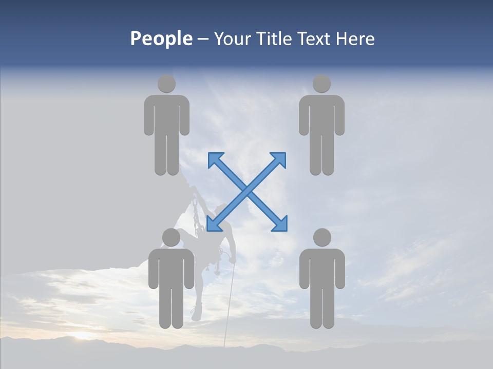 Rappel Stranded Lower PowerPoint Template