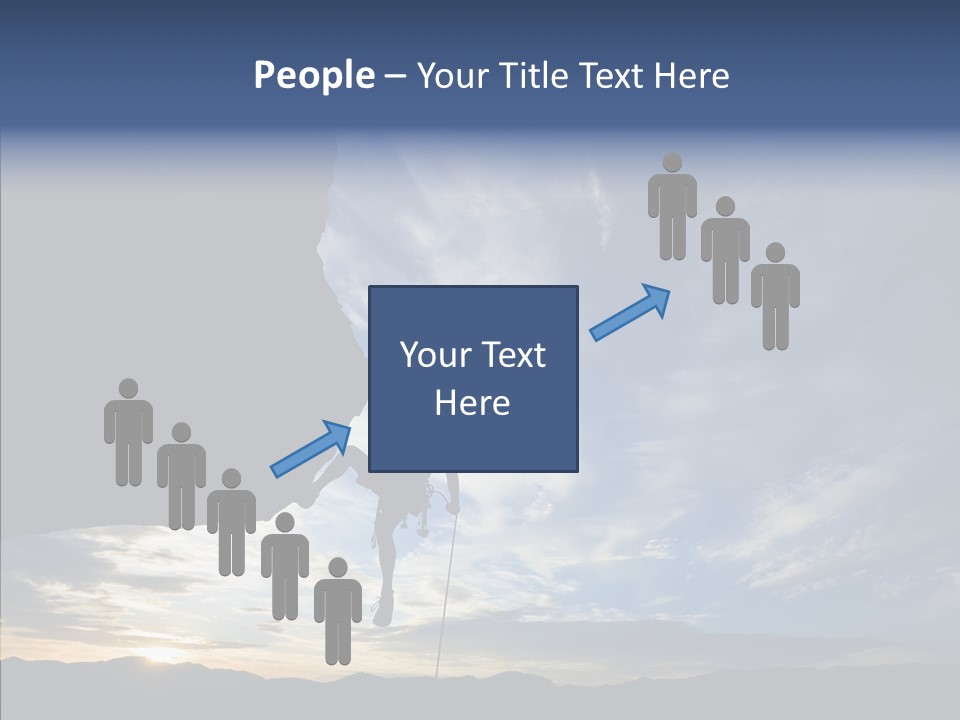 Rappel Stranded Lower PowerPoint Template