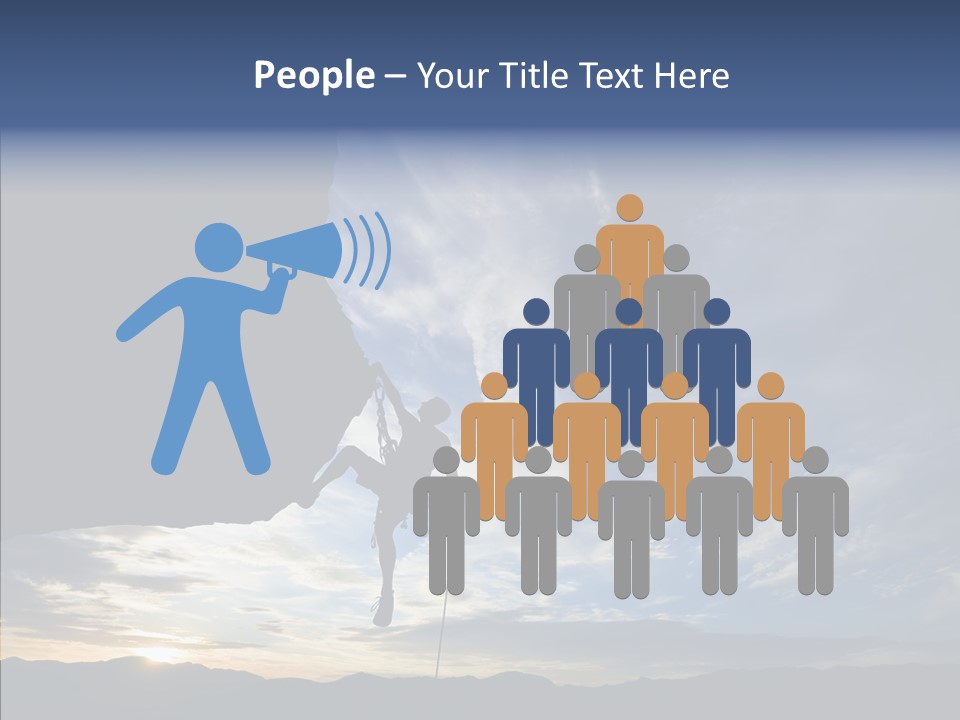 Rappel Stranded Lower PowerPoint Template