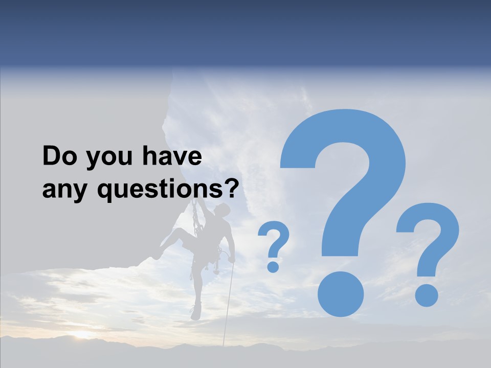 Rappel Stranded Lower PowerPoint Template