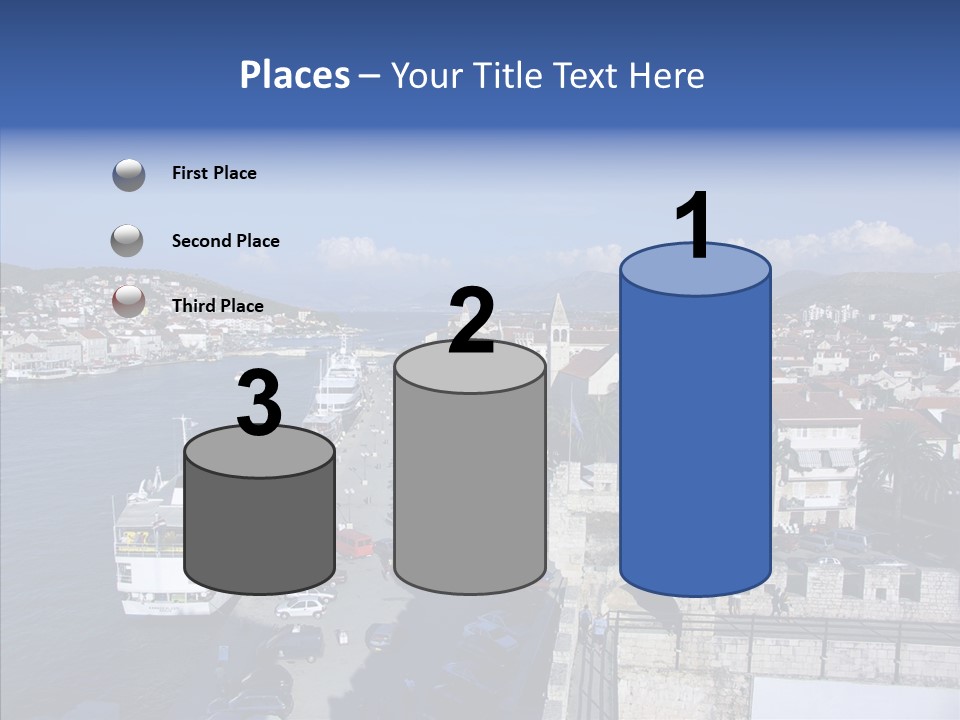 Adriatic Medieval Town PowerPoint Template