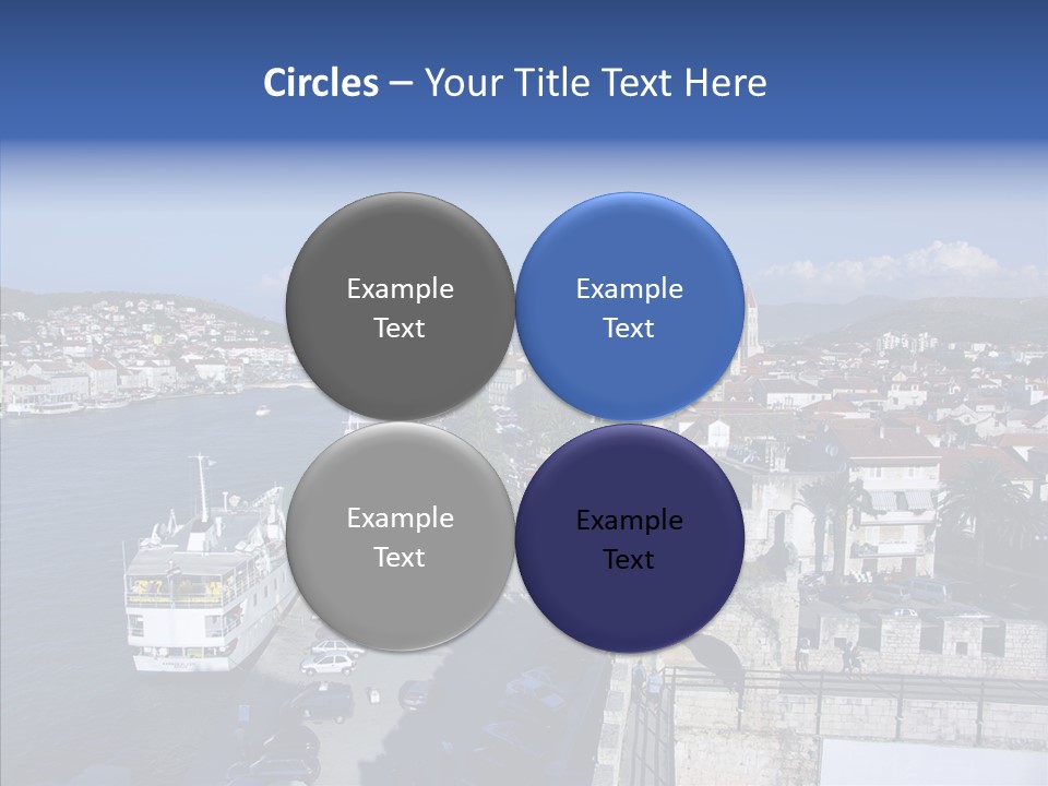 Adriatic Medieval Town PowerPoint Template