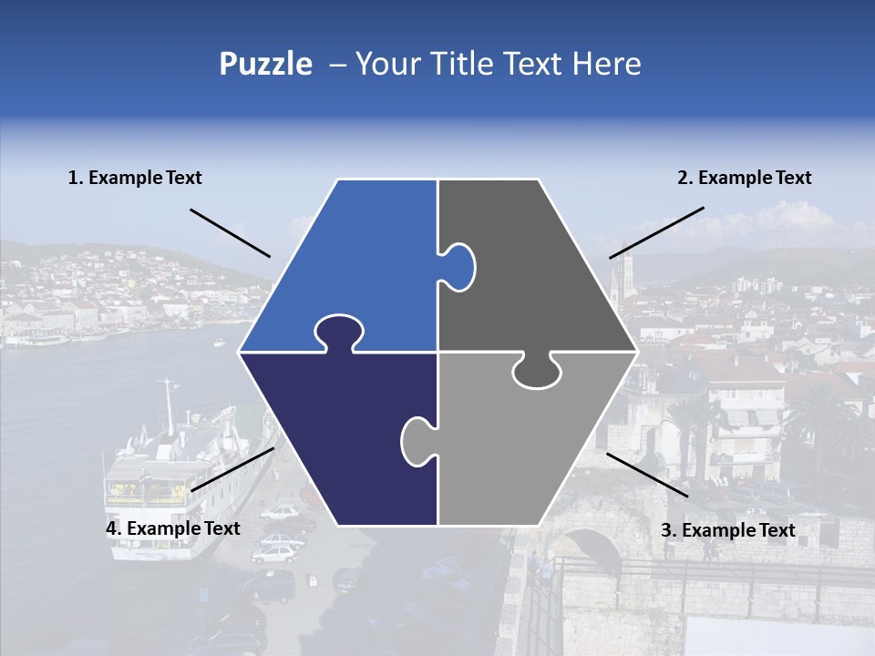 Adriatic Medieval Town PowerPoint Template