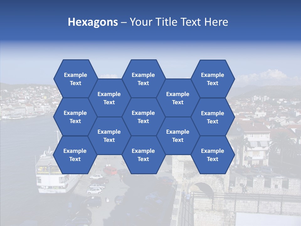 Adriatic Medieval Town PowerPoint Template