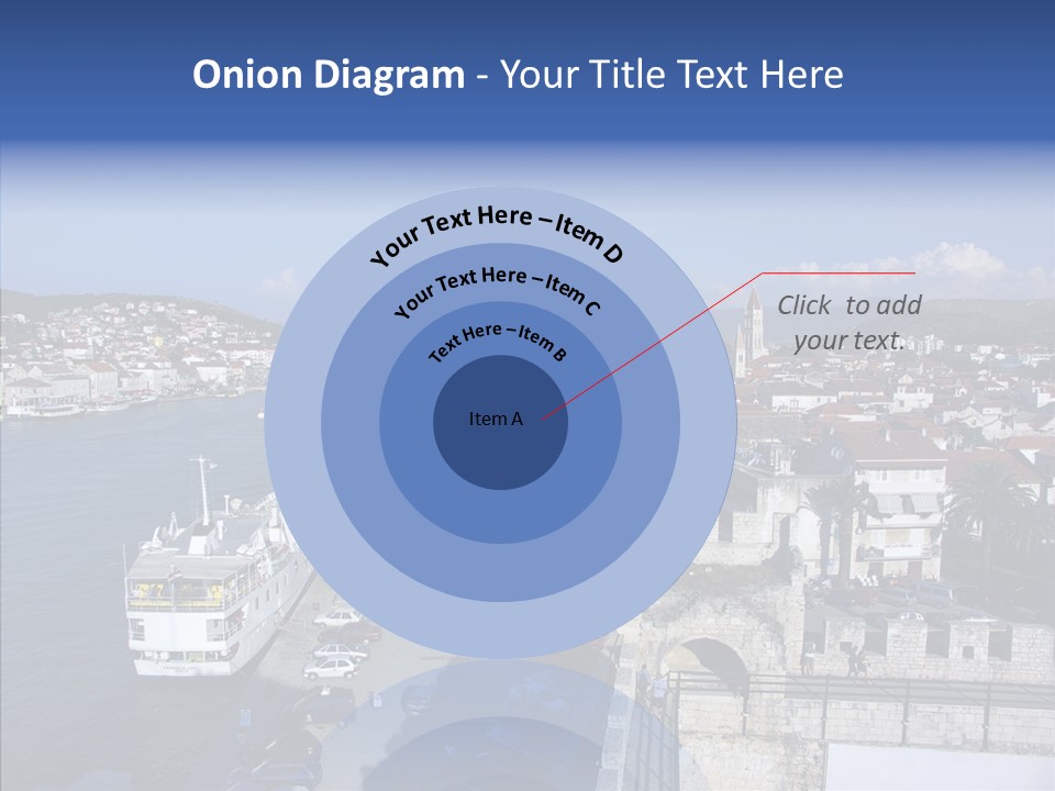 Adriatic Medieval Town PowerPoint Template