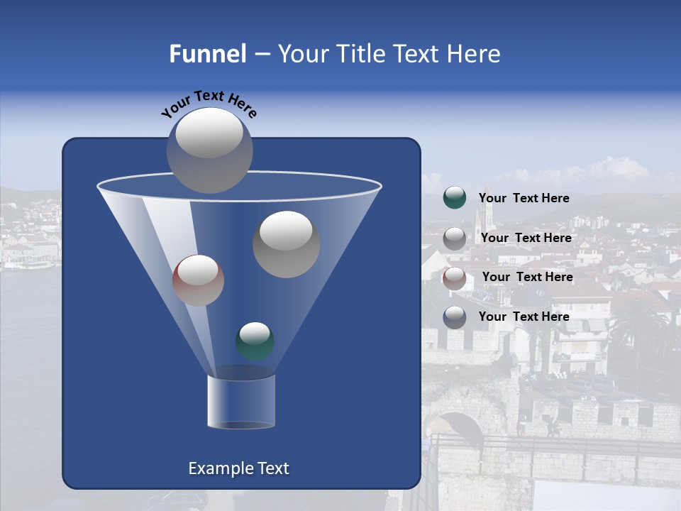 Adriatic Medieval Town PowerPoint Template