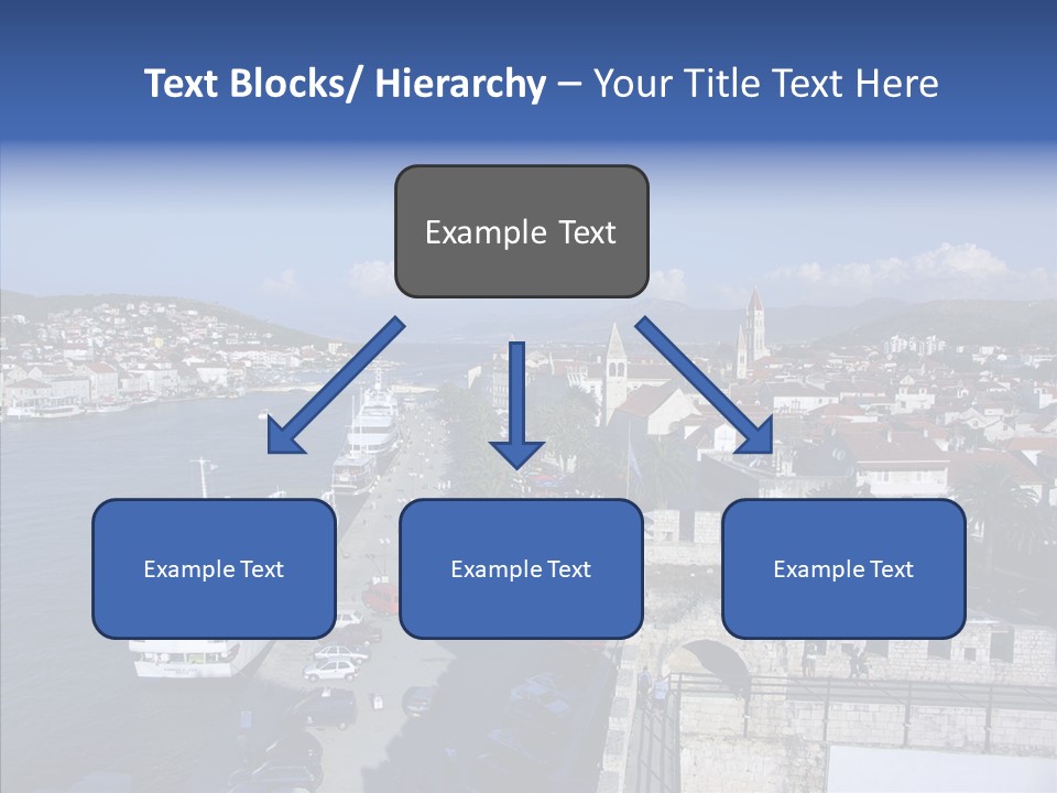 Adriatic Medieval Town PowerPoint Template