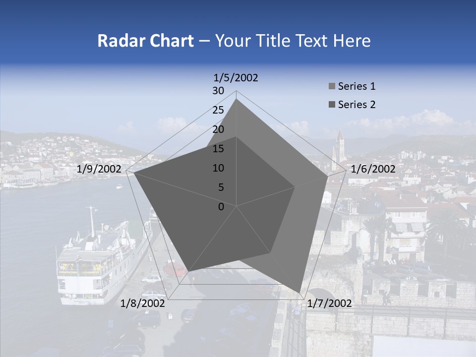 Adriatic Medieval Town PowerPoint Template