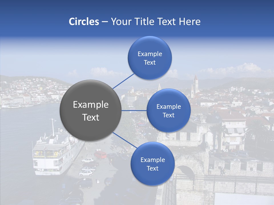 Adriatic Medieval Town PowerPoint Template