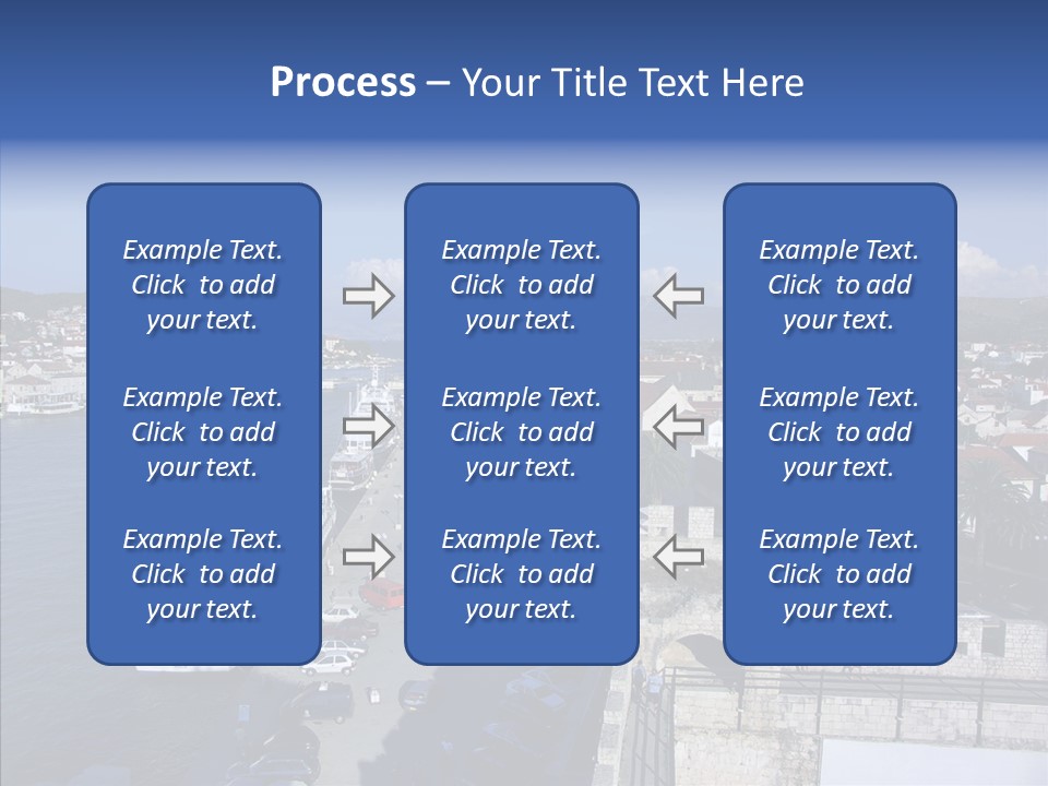 Adriatic Medieval Town PowerPoint Template