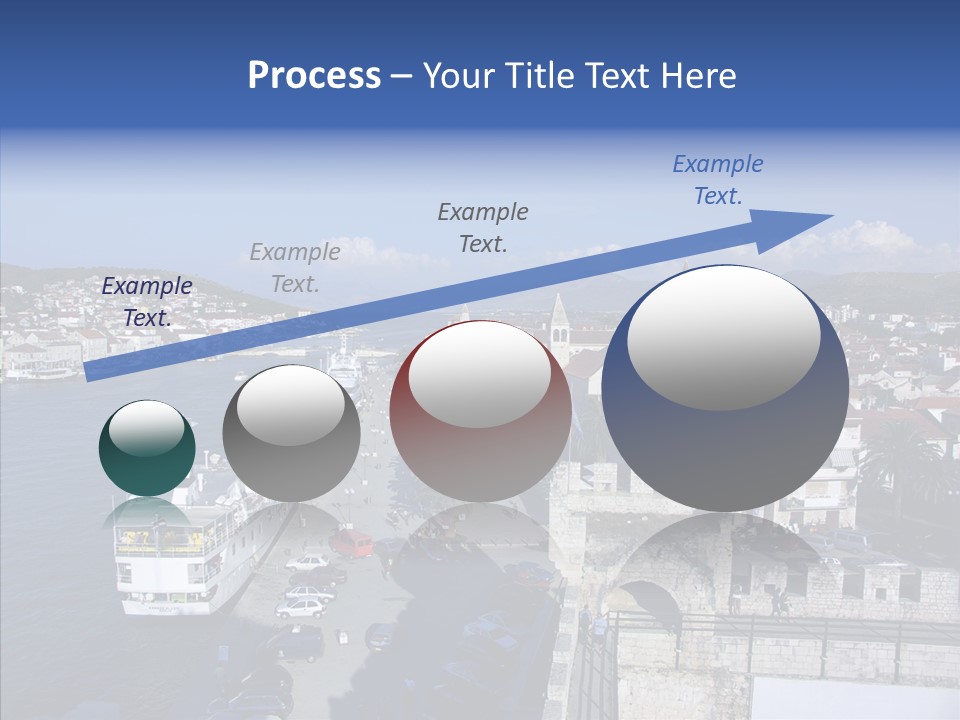 Adriatic Medieval Town PowerPoint Template