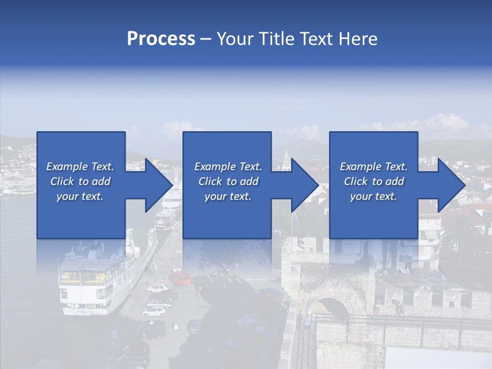 Adriatic Medieval Town PowerPoint Template