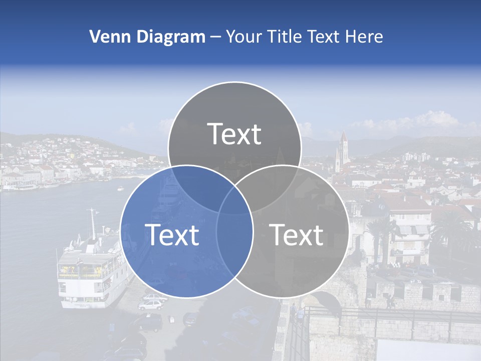 Adriatic Medieval Town PowerPoint Template